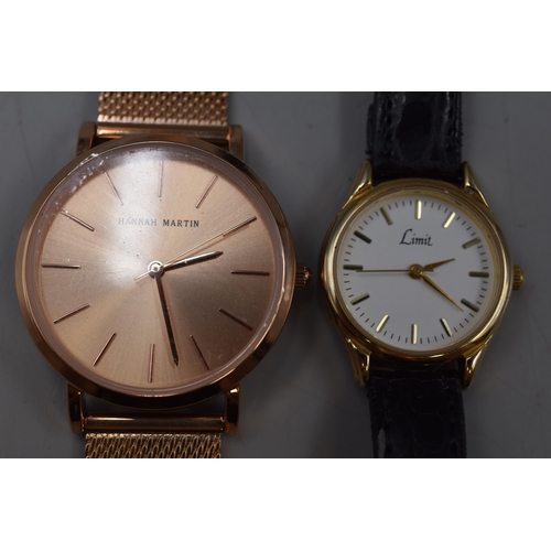 60 - Hannah Martin and Limit Watches (Both Working)