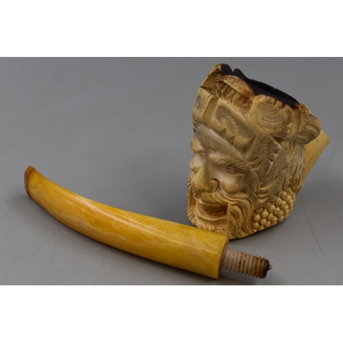 105 - Barling Meerschaum Pipe Complete with Original Box