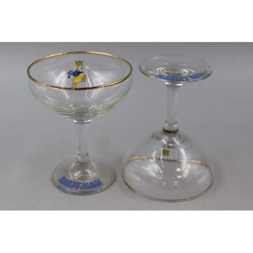 181 - Set of 6 Babycham Glasses