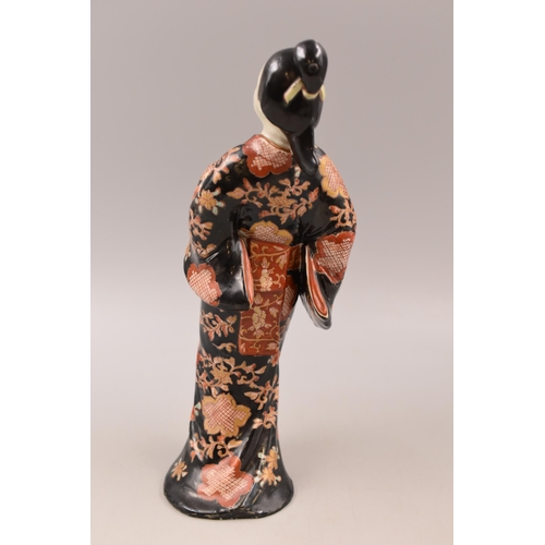 200 - Antqiue Japanese Hand Painted Porcelain Figurine (13