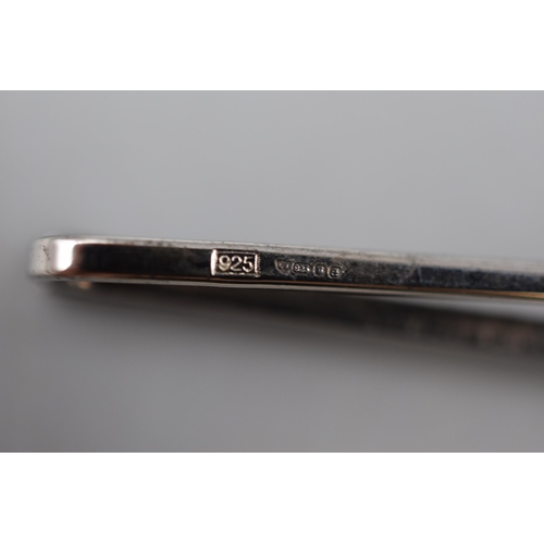 45 - Hallmarked Silver 925 Golf themed Tie Clip