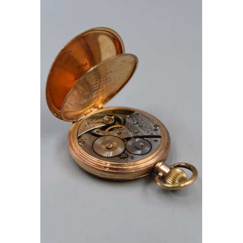 69 - A Waltham Full Hunter Pocket Watch.