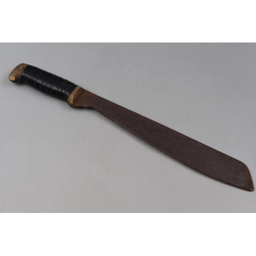 288 - 1970 British Military Machete. Approx. 18”