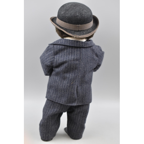 290 - Owl Figure in 3 Piece Suit with Hat and Shoes (17