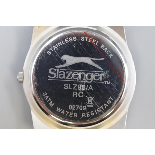 78 - Slazenger (SLZ98/A) Gents Watch with Rubberised Strap