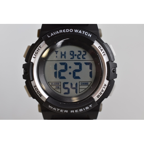 89 - Lavaredo Water Resistant Digital Watch (Working)