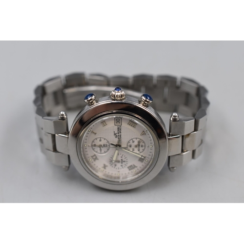 91 - Klaus Kobec Chronograph Gents Watch (Working)