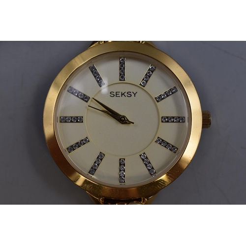 94 - Seksy Sekonda Ladies Watch in Original Box (Working)