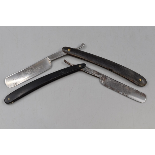 140 - Two Vintage Cut Throat Razors including Napoleon