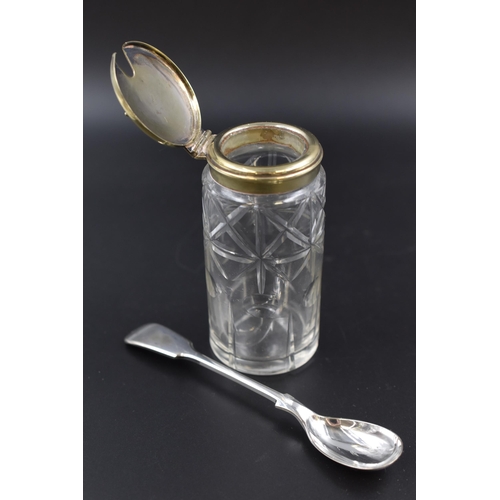 211 - Glass Condiment Set