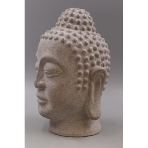 214 - Large Pot Buddha Head Statue 10