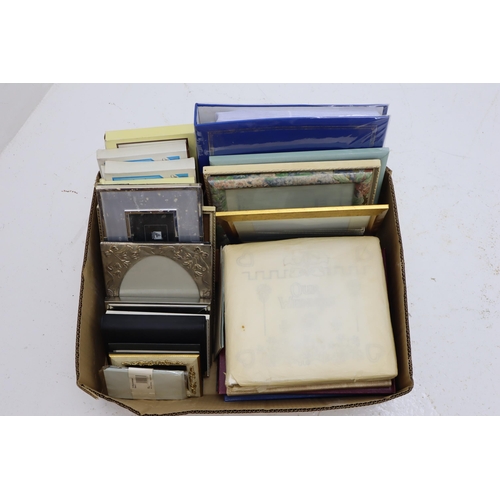 740 - Large selection of Picture Frames, and Photo Albums