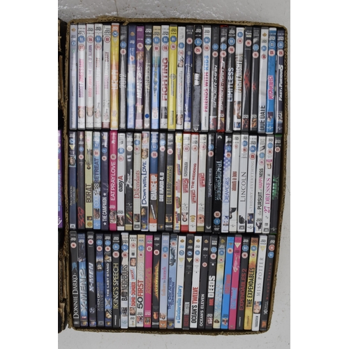 750 - Approx 150 DVD's of Feature Films including Spiderman, Dreamgirls, Lincoln and More (2 Boxes)