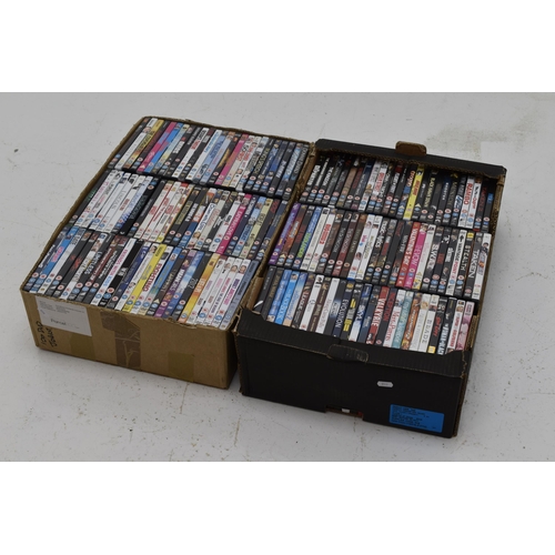 750 - Approx 150 DVD's of Feature Films including Spiderman, Dreamgirls, Lincoln and More (2 Boxes)