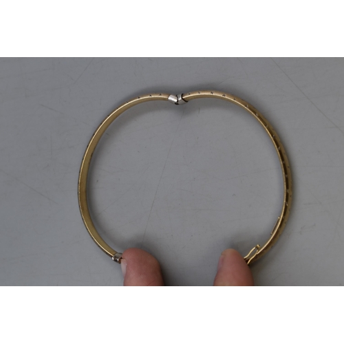 2 - Silver 925 Gold Plated Bracelet