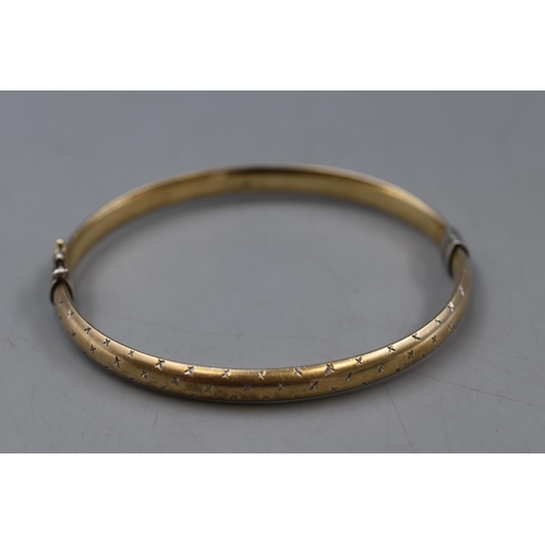 2 - Silver 925 Gold Plated Bracelet