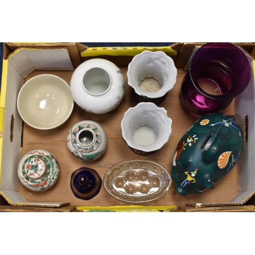 720 - A Selection Of Ceramics and Glassware. Includes Aynsley, Oriental Ginger Jars and More.