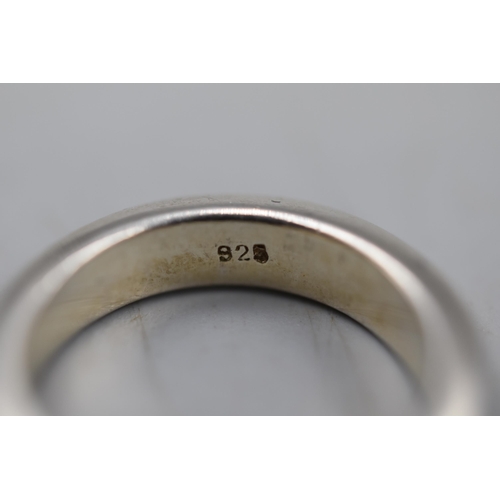 95 - Selection of 5 Silver Rings (Various Sizes)