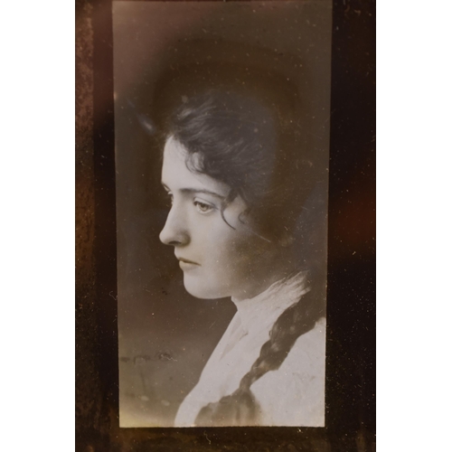 304 - Selection of Photographic Glass Plates including Topographical, Historical and Portraits