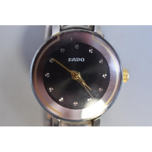 100 - Rado Stainless Steel Ladies Watch