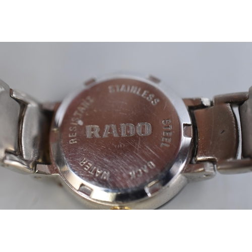 100 - Rado Stainless Steel Ladies Watch