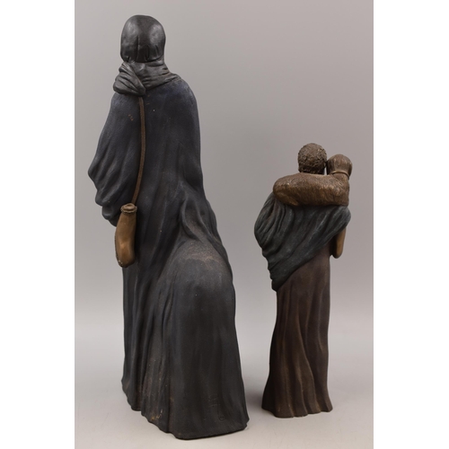 308 - Two African Soul Journeys Tribal Statues to include Limited Edition Largest 15.5