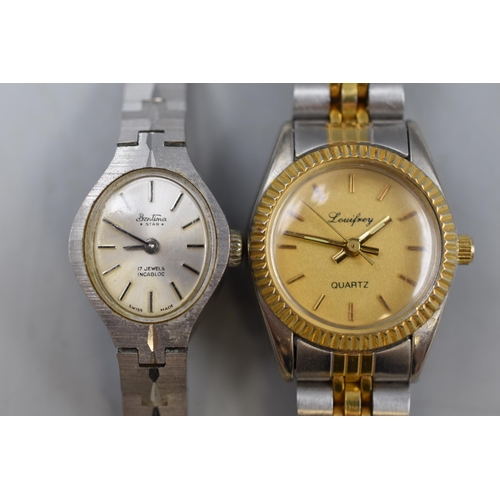 117 - Four Women's Wrist Watches. Includes Bentima, Accurist and Others.