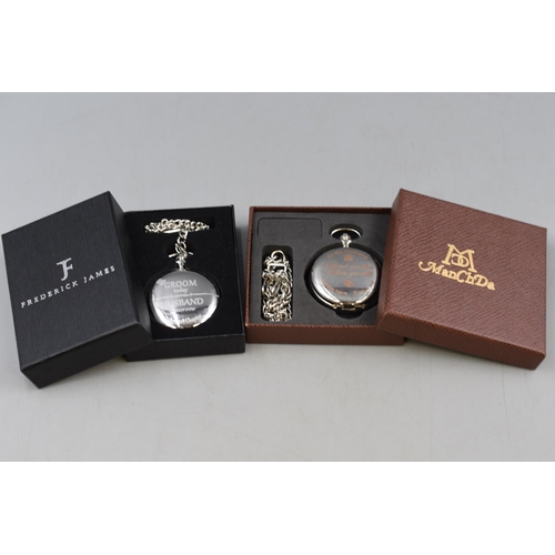 118 - Two Brand New Pocket Watches in Gift Boxes