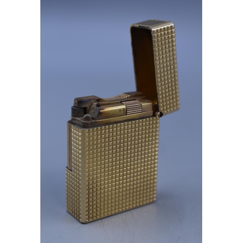 123 - DuPont Gold Plated Lighter