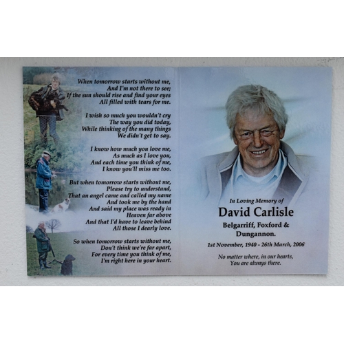 359 - David Carlisle (01-11-1940 to 26-03-2006) Original Oil on Canvass in Gilt Framed Mount (58