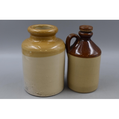 367 - Selection of Vintage Stoneware and Miniature Bottles