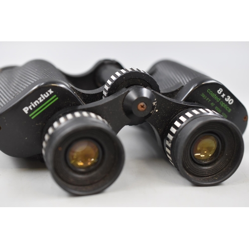 377 - Two Pairs of Binoculars (10 x 50) and Prinzlux (8 x 30)