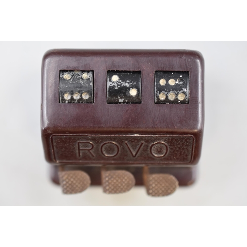 174 - Bakelite 1930s ROVO Dice Game