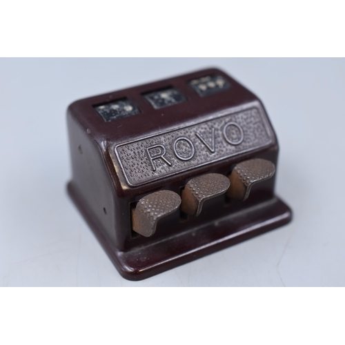 174 - Bakelite 1930s ROVO Dice Game