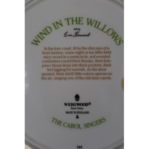 418 - Mixed Lot of 9 Wind In The Willows Collectors Plates