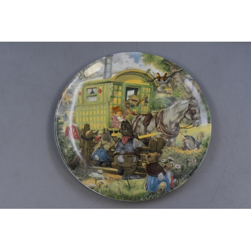 418 - Mixed Lot of 9 Wind In The Willows Collectors Plates