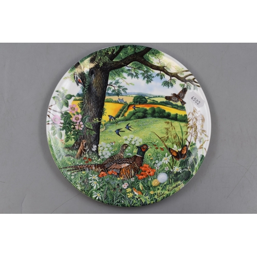 419 - Mixed Lot of 8 Animal Themed Collectors Plates