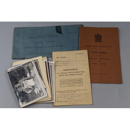 441 - Selection of vintage Ephemera and military photographs