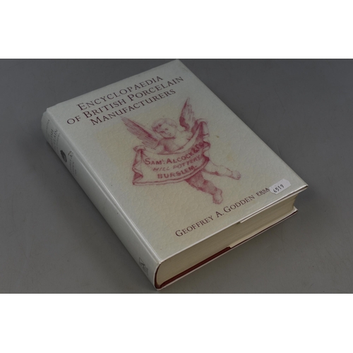 445 - Geoffrey A Godden Encyclopaedia of British Porcelain Manufacturers