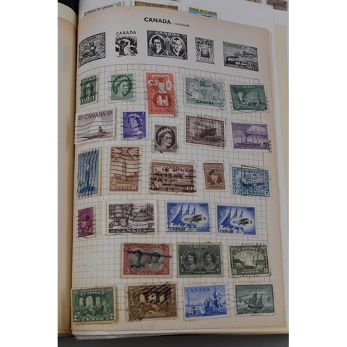 454 - Vintage Stamp Album of Worldwide definitive and Pictorial Stamps (A to E) including Austria, Cuba, B... 