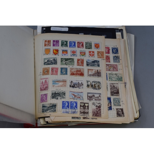 457 - Vintage Album containing a large selection of both Definitive and Pictorial Worldwide stamps includi... 