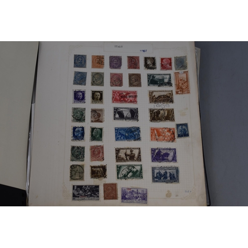 457 - Vintage Album containing a large selection of both Definitive and Pictorial Worldwide stamps includi... 