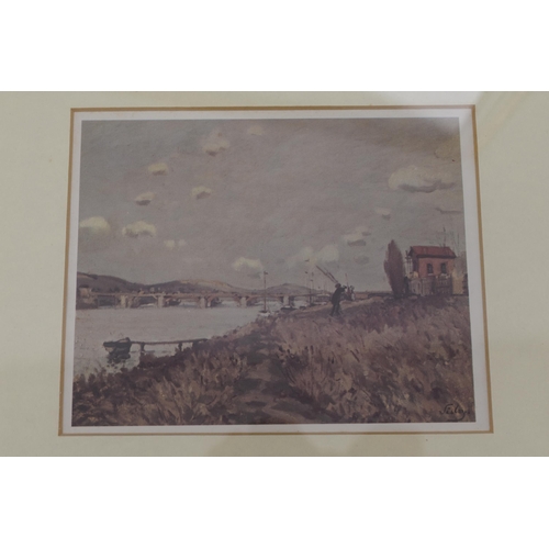 471 - Collection of Five Framed and Glazed Prints to include Claude Monet, and More