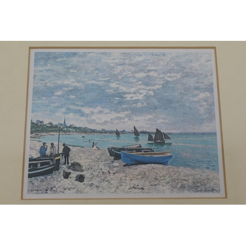 471 - Collection of Five Framed and Glazed Prints to include Claude Monet, and More