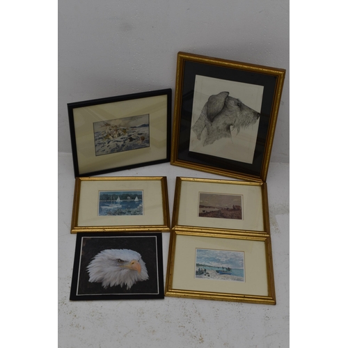 471 - Collection of Five Framed and Glazed Prints to include Claude Monet, and More