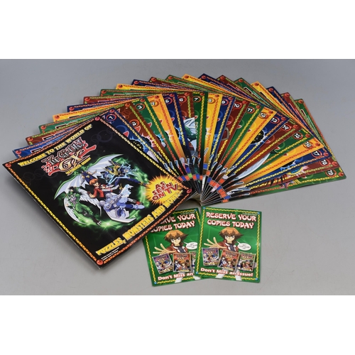 493 - Collection of Vintage Yu-Gi-Oh Comics in Binder