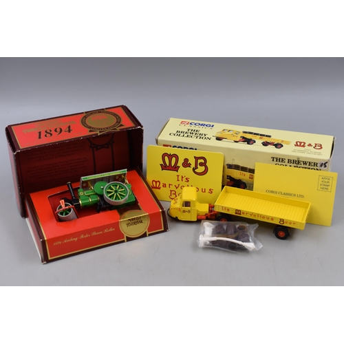 497 - Two Die Cast Models Limited Edition Models to include 1894 Aveling Steam Roller and The Brewery Coll... 