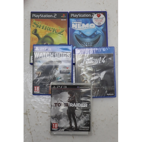 510 - Large Mixed Selection of Playstation Games to include PS2, PS3, PS4 and PSP. Approx. 39 Games