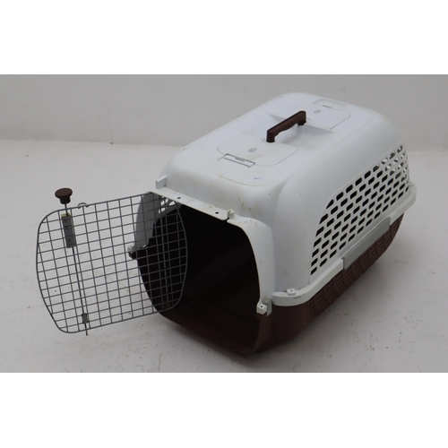 529 - Large Plastic Pet Transporter Carry Unit Branded Dog-It with Lockable Door and Carry Handle approx 2... 