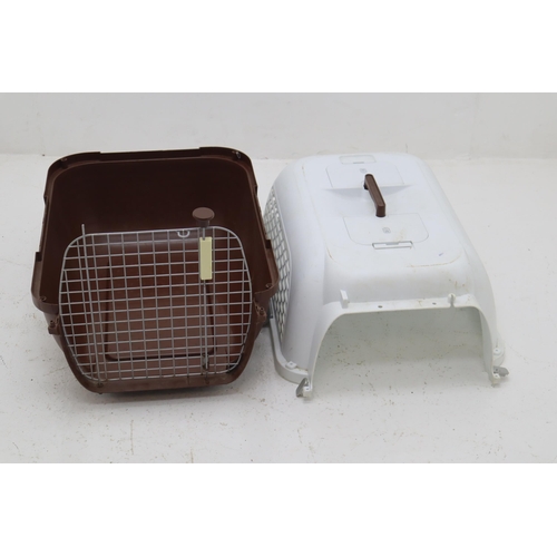 529 - Large Plastic Pet Transporter Carry Unit Branded Dog-It with Lockable Door and Carry Handle approx 2... 